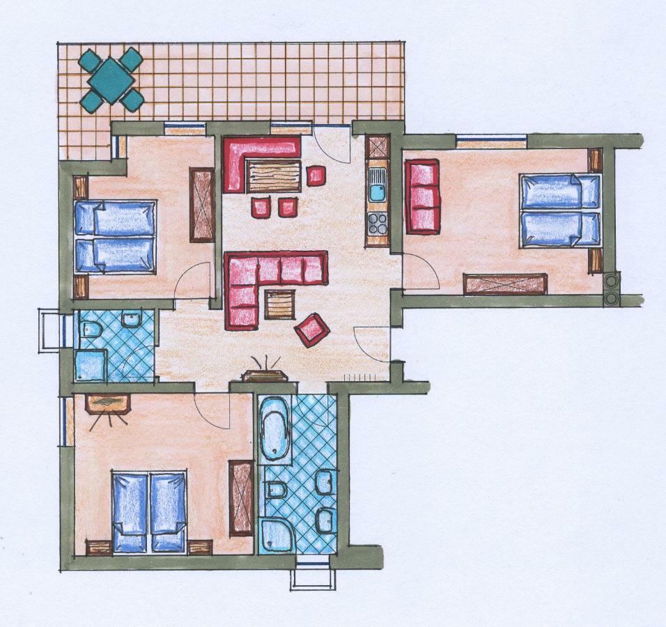 Appartments Enterwald Тукс Екстериор снимка